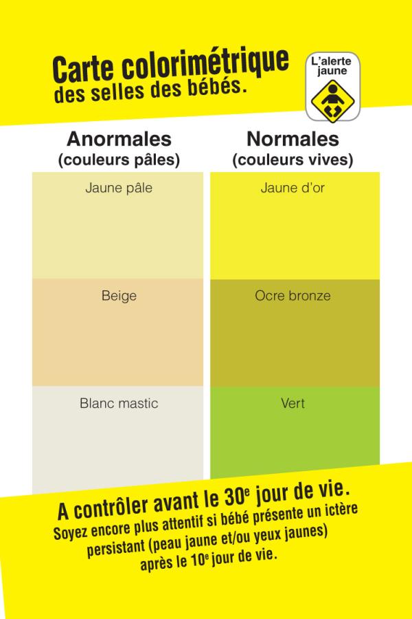 Fig. 45.2.  Carte colorimétrique des selles.